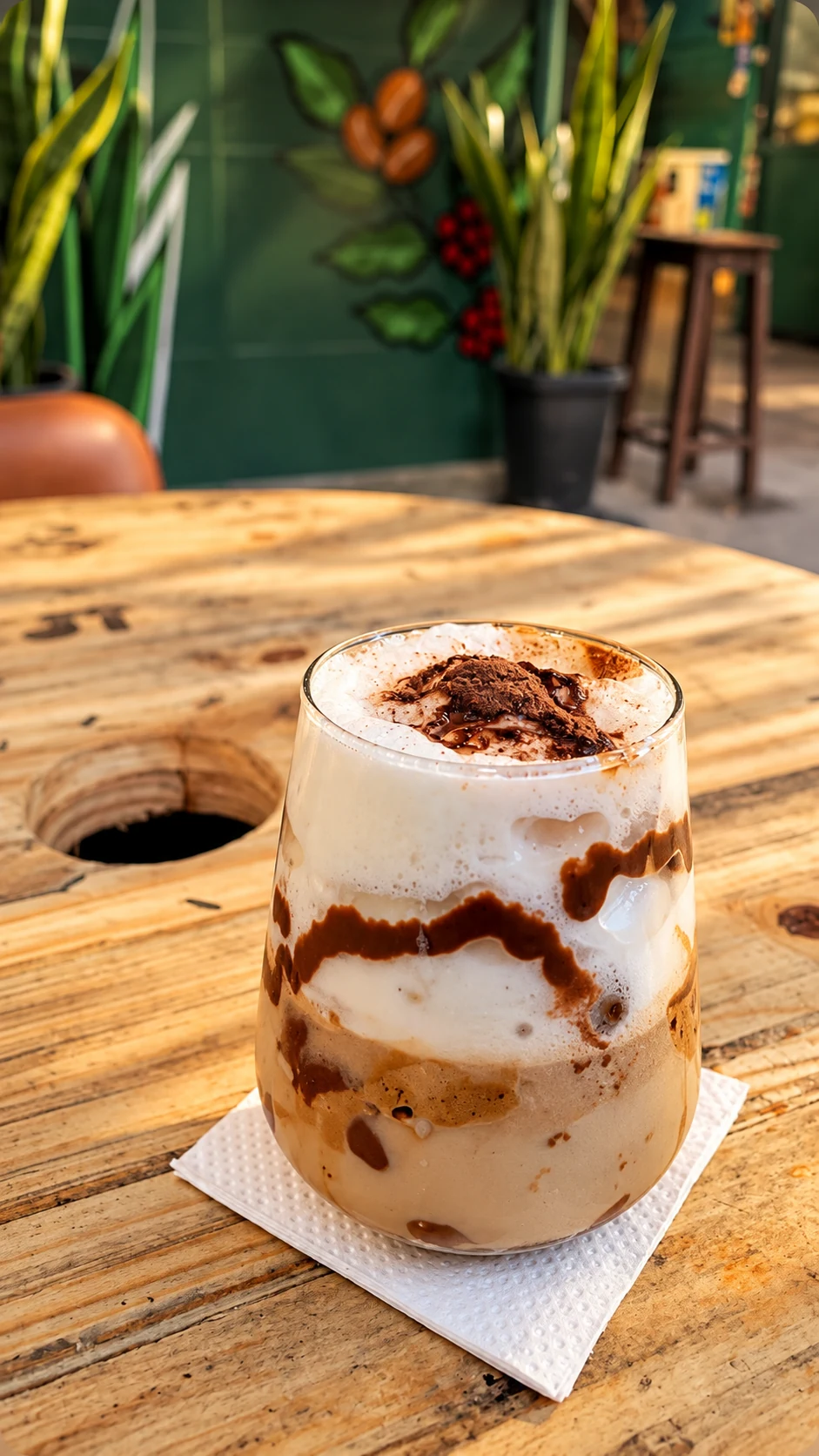 Café gelado do Babilon Café